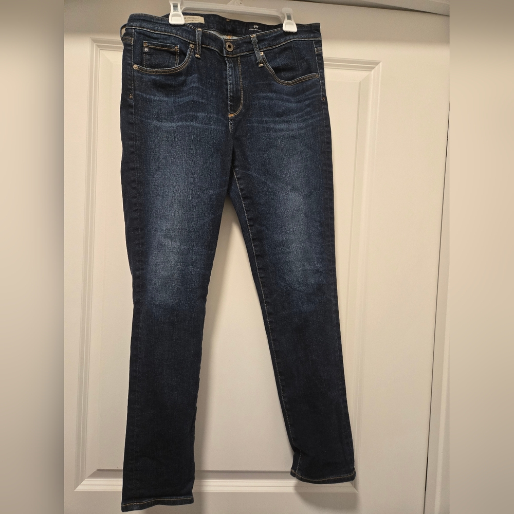 AG Adriano Goldschmied‎ The Stevie Ankle Slim Straight Ankle Jeans - Size 29R
